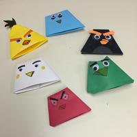 A picture from a South Philadelphia Library origami program. 